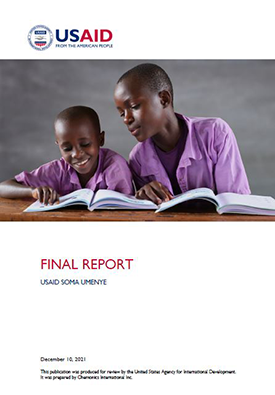 Image of Soma Umenye Final Report